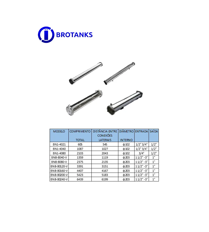 Vaso de Osmose Aço Inoxidável